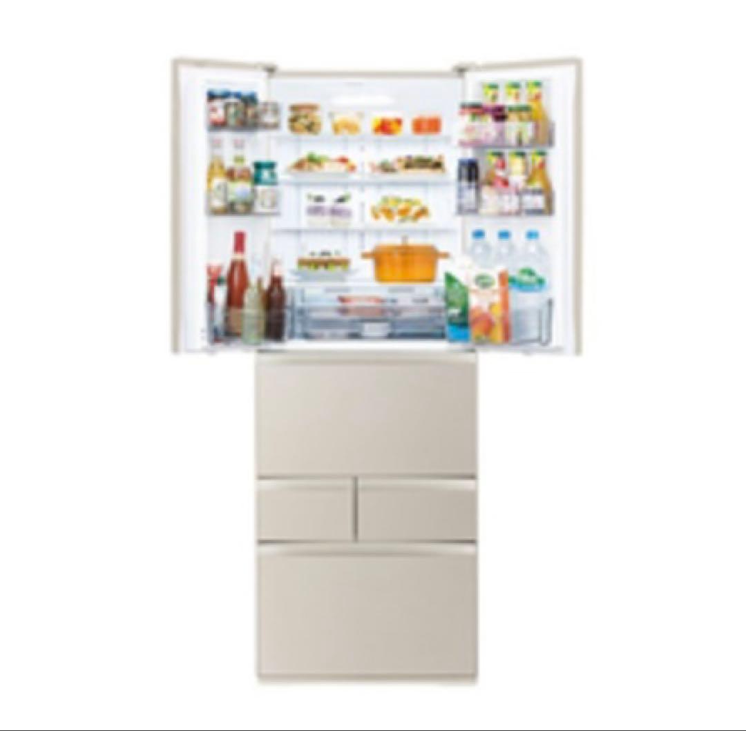 2024年製 TOSHIBA 東芝 ノンフロン 冷凍 冷蔵庫 6ドア シルバー - メルカリ