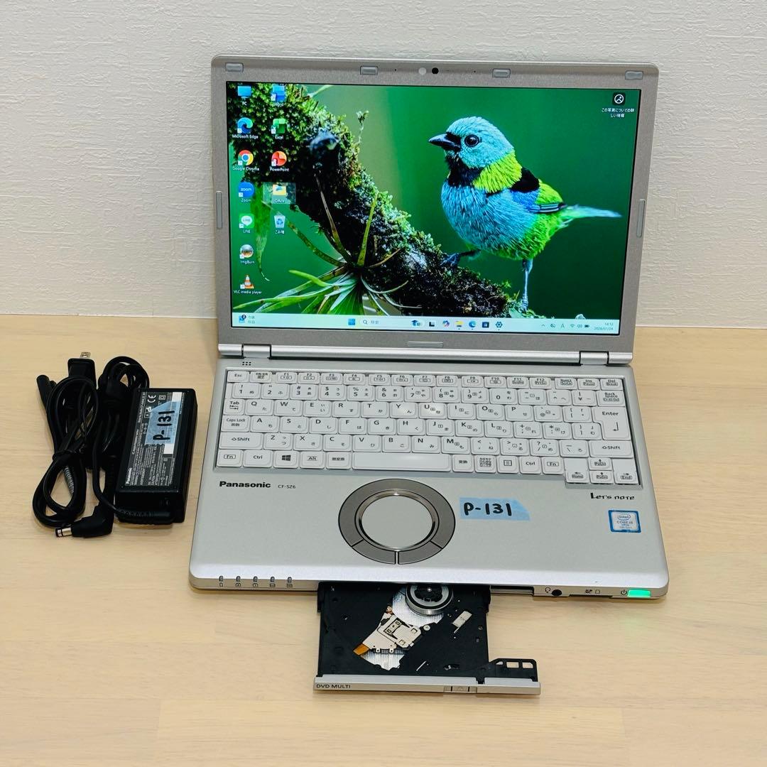 レッツノート PC Windows11 SSD DVD オフィス付き P-131 - メルカリ