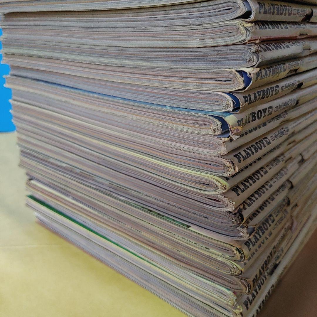 PLAYBOY 日本版 42冊（NO.14～91）不揃い　まとめ売り