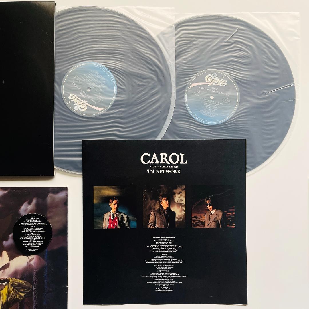 美盤 2LP レコード TMネットワーク Carol TM NETWORK - メルカリ