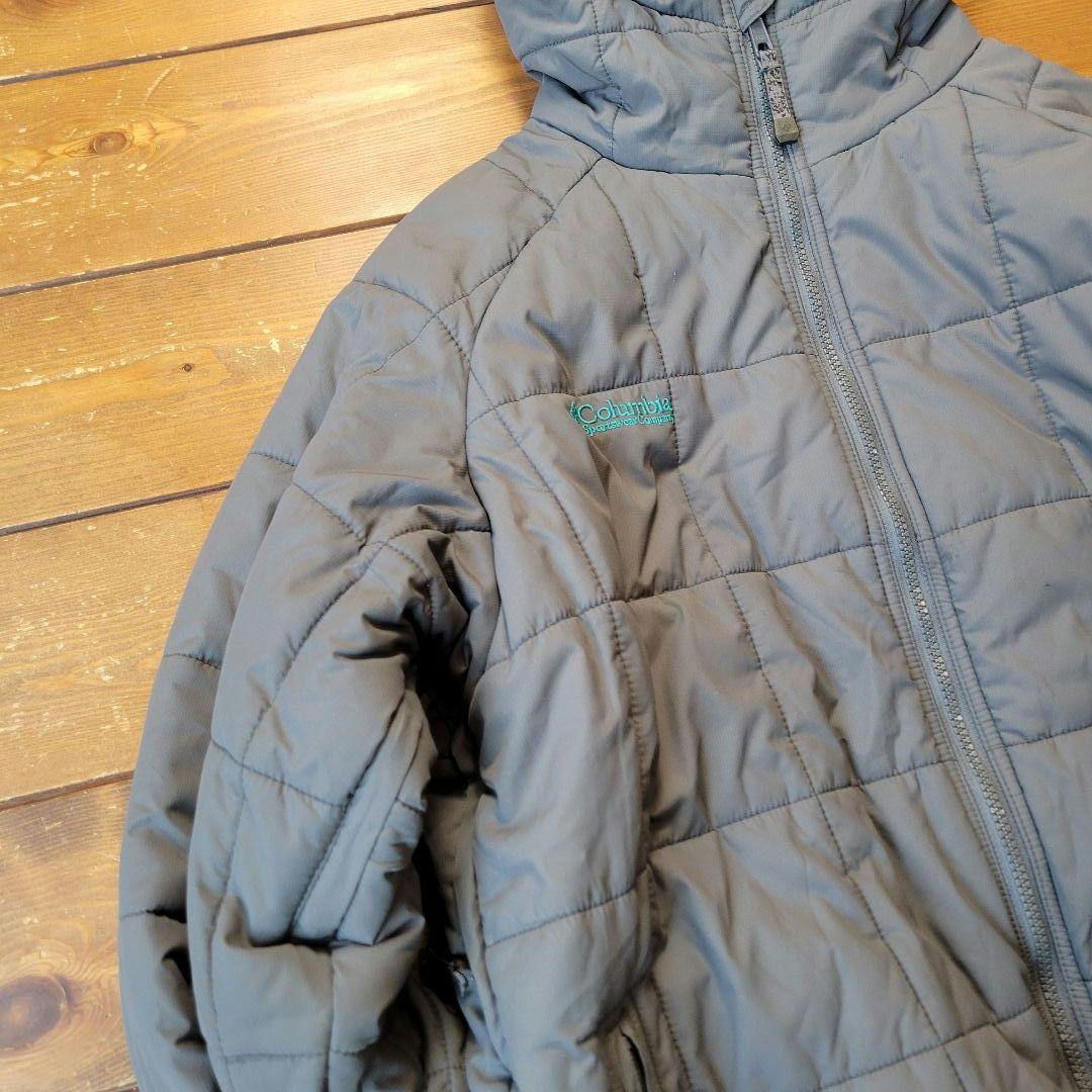 今季大注目】90s コロンビア キルティング ダウンパーカ アッシュ