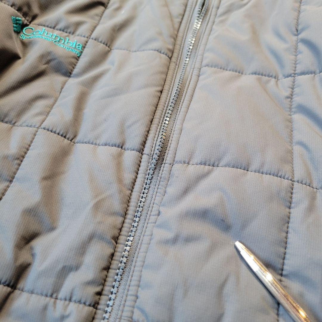 今季大注目】90s コロンビア キルティング ダウンパーカ アッシュ