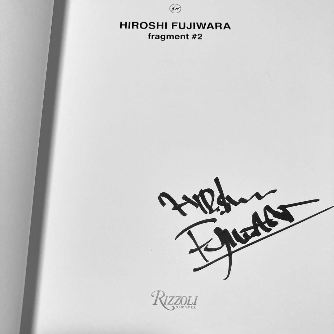 藤原ヒロシ 直筆サイン入り fragment #2 フラグメントデザイン - メルカリ