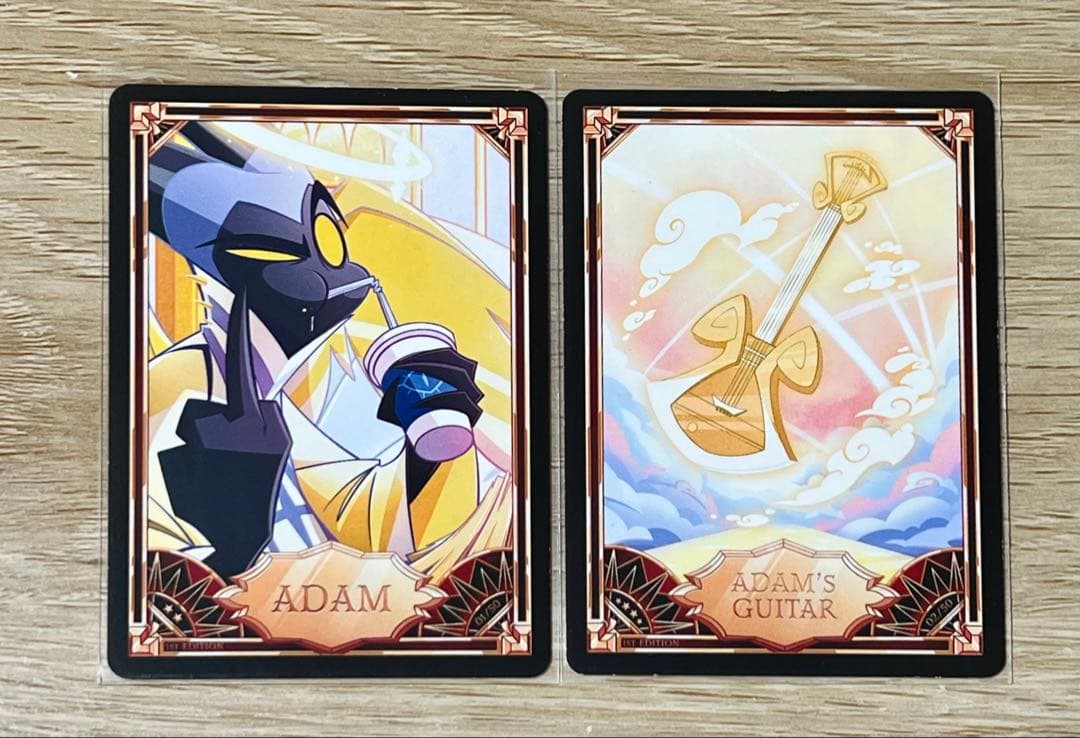 ハズビンホテル シーズン1 トレカ 1st アダム リュート セット - メルカリ