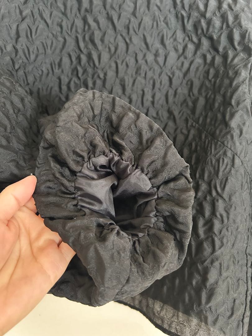 i.s.mmy　アルアバイル　フクレジャガードブラウス　ジャガード