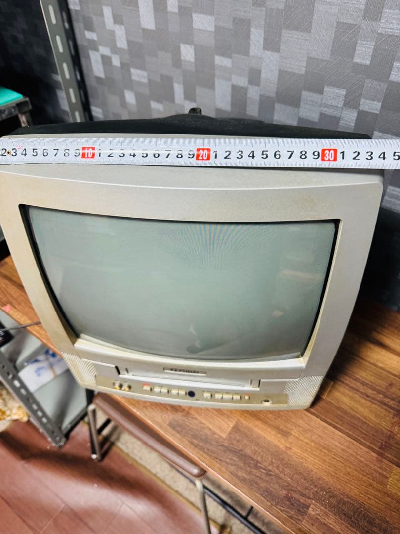 FUNAI フナイ ブラウン管 テレビ 14型 電化製品 家庭用 動作品 レトロ