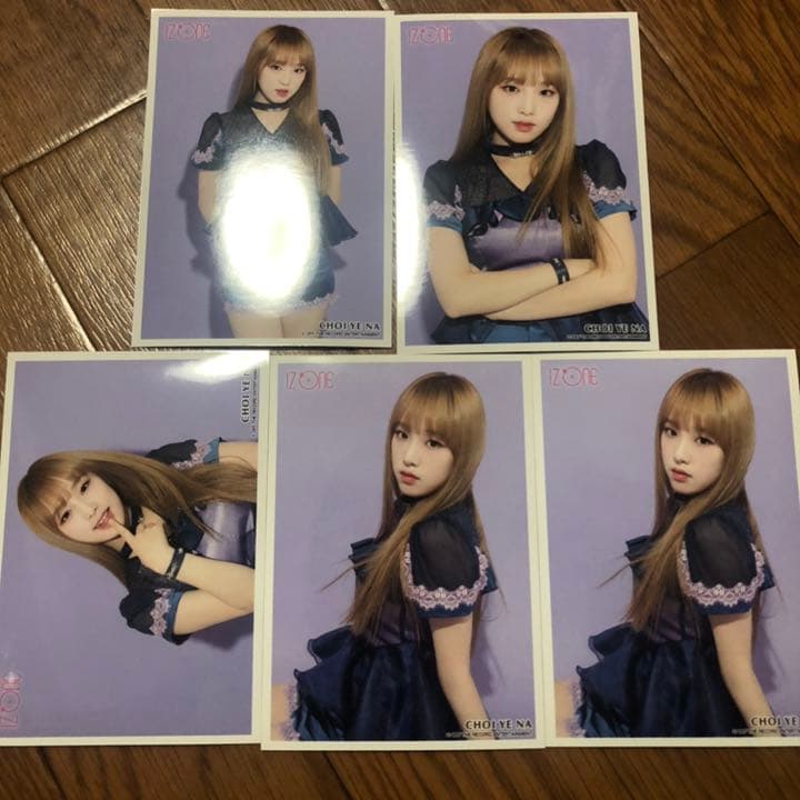 IZ*ONE イェナ グッズ お渡し会メッセージカード K-POP・アジア 1st