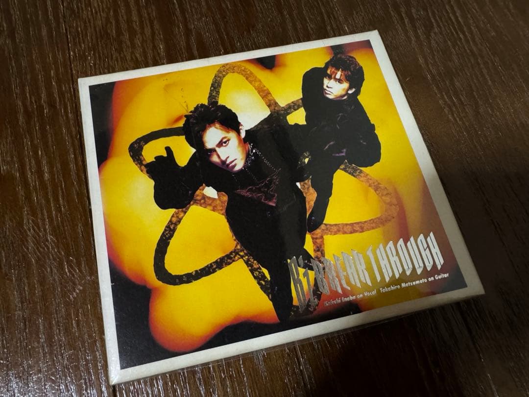 B'z BREAKTHROUGH (初回限定盤) 店頭用 見本盤 サンプル