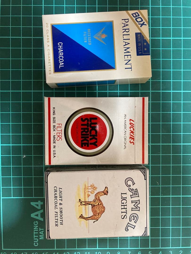 ①タバコ たばこ ダミーボックス 煙草 見本 たばこ包装模型 昭和レトロ