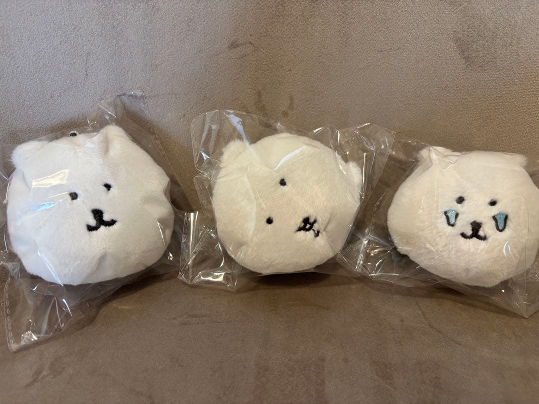 ナガノキャラクターズ ふわもち！くまだらけくじ E賞 3点セット