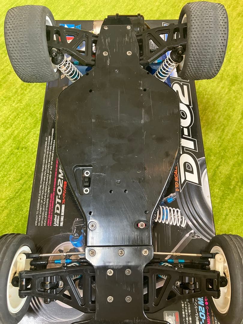 希少】値下げ タミヤDT-02MS メカ付(サーボ、アンプ、受信機、モーター
