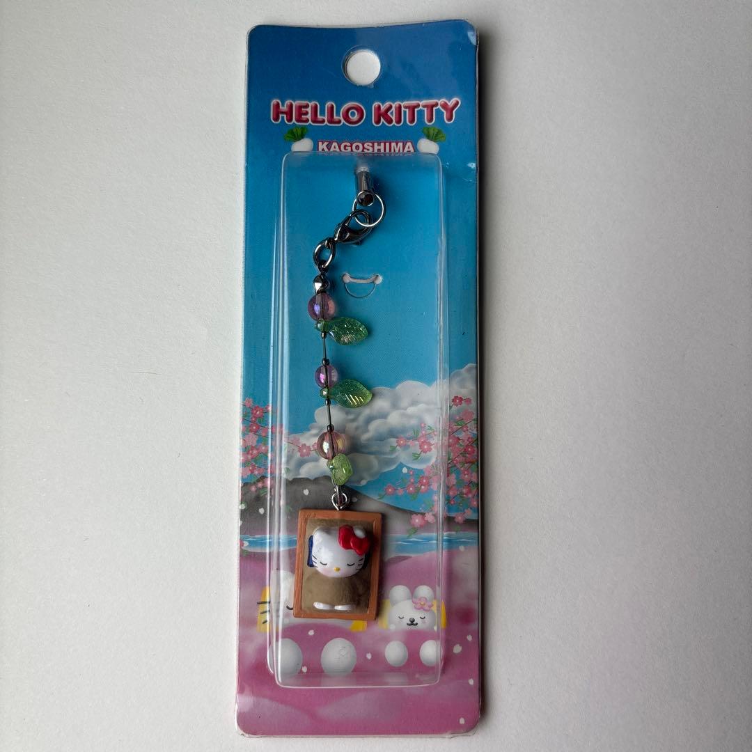 ご当地キティ ストラップ 鹿児島 砂蒸し風呂 - メルカリ