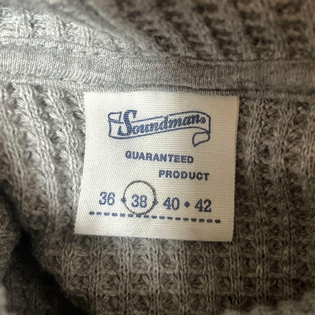 新品タグ付き Soundman ワッフルタートルネック 38 - メルカリ