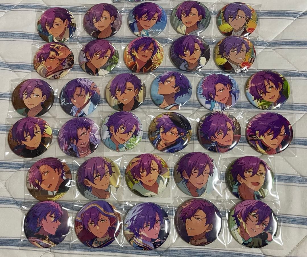 乙狩アドニス あんスタ あんさんぶるスターズ 缶バッジ テーマスカウト