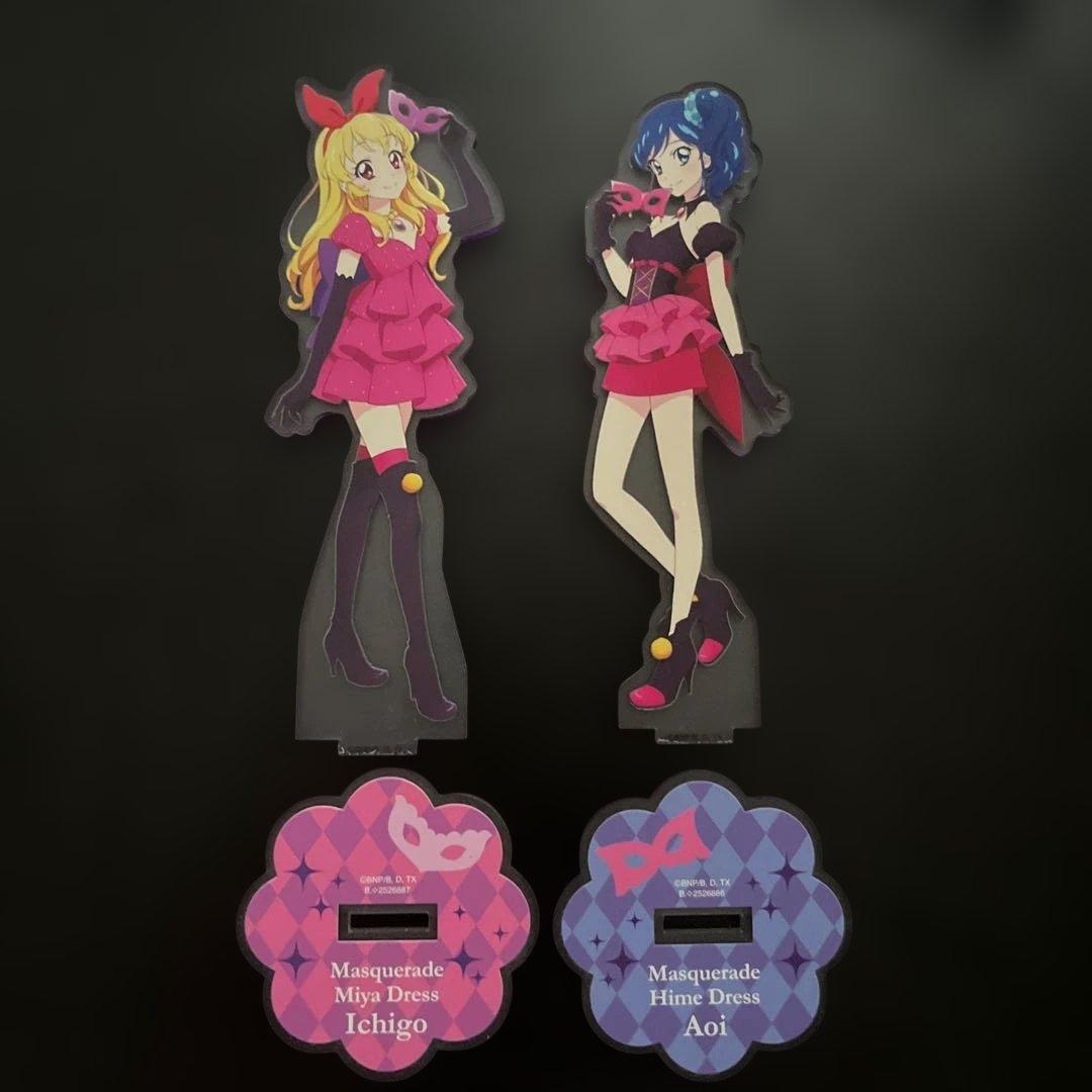 アイカツ ラバスタ　アクリルスタンド オールアイカツ！アクリルラバスタコレクション☆限定特典つきセット