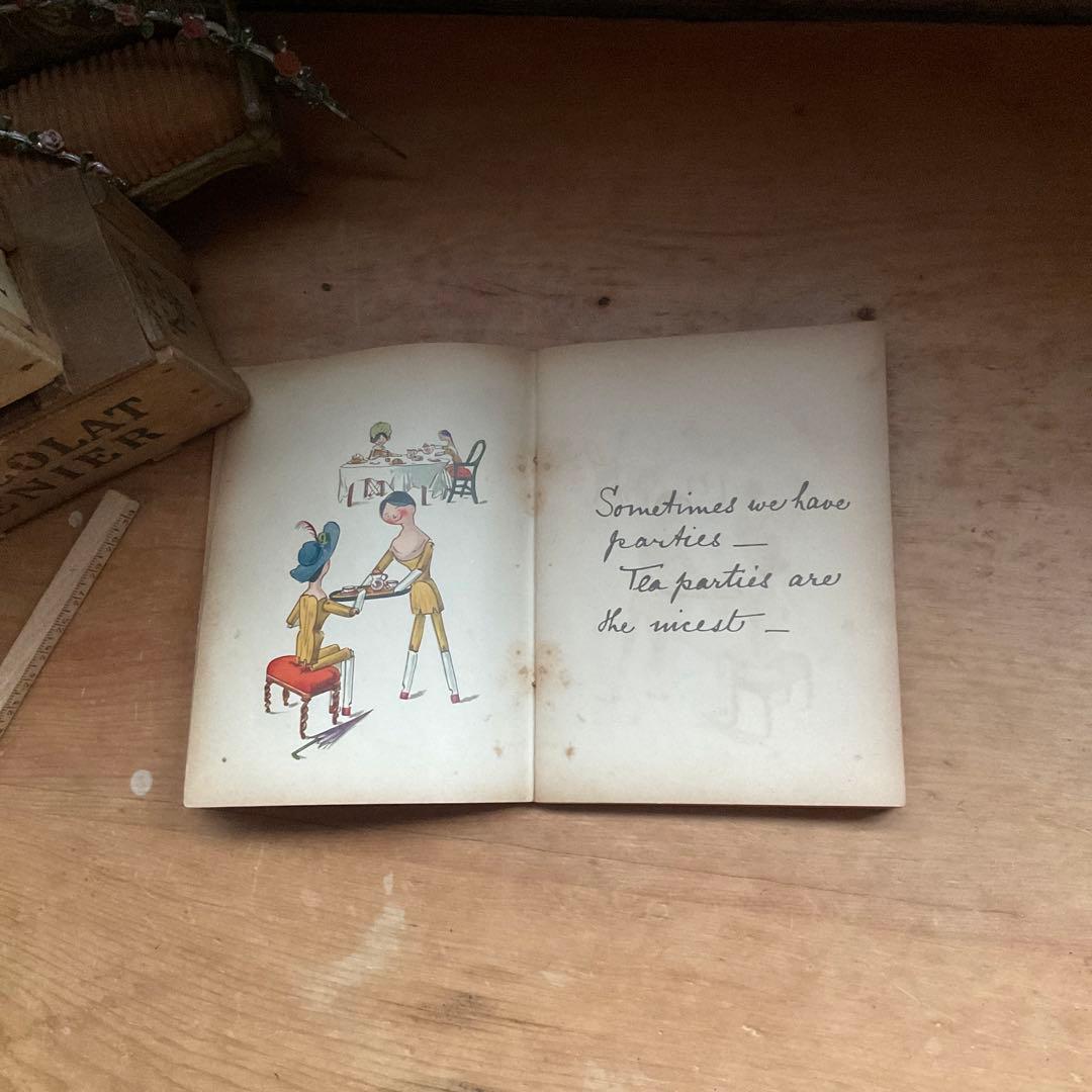 アンティークペグドール絵本 me and Catharine Susan - アンティーク