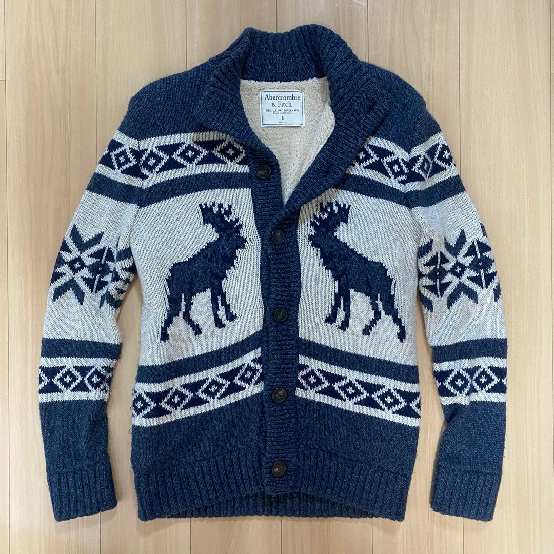 Abercrombie & Fitch アバクロ カウチンセーター ニット - メルカリ