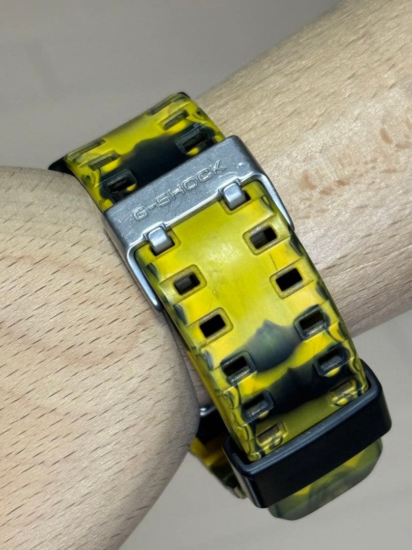 G-SHOCK/ジャミン/G-5500/迷彩/マーブル/カモ/ソーラー/イエロー