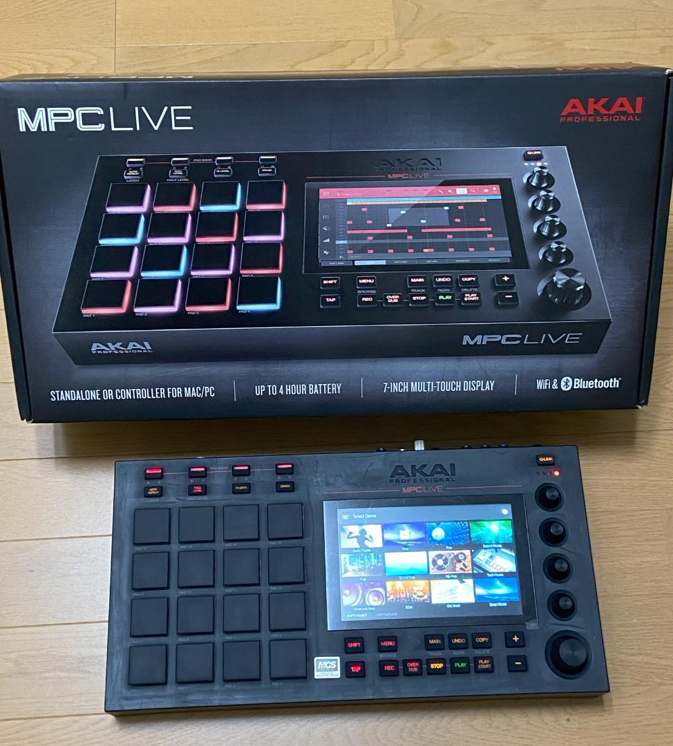 AKAI MPC Live コントローラー 動作確認済み Akai Pro MPC Live | MIDIコントローラーとMPC Liveの同期 : Akai
