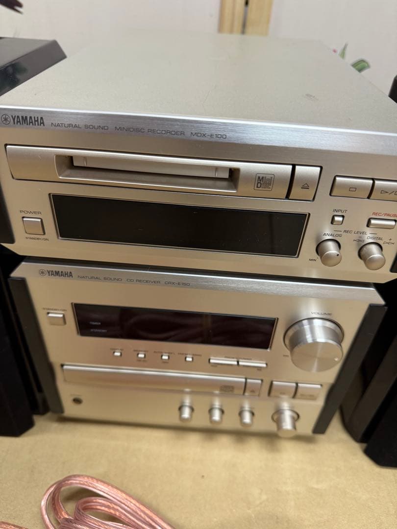 MDX-E100（MDレコーダー）＋ CRX-E150（CDレシーバー）セット - メルカリ