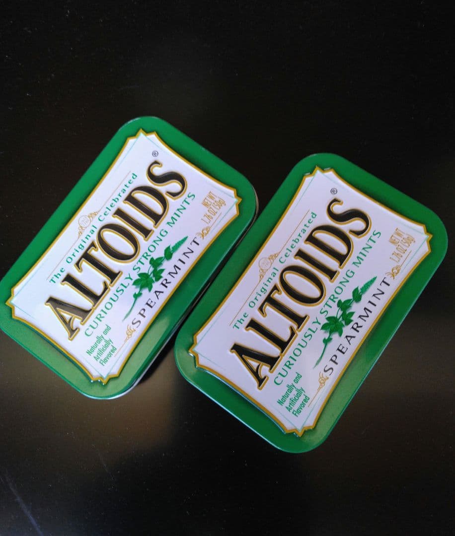 ALTOIDS アルトイズ スペアミント空き缶2個セット - メルカリ