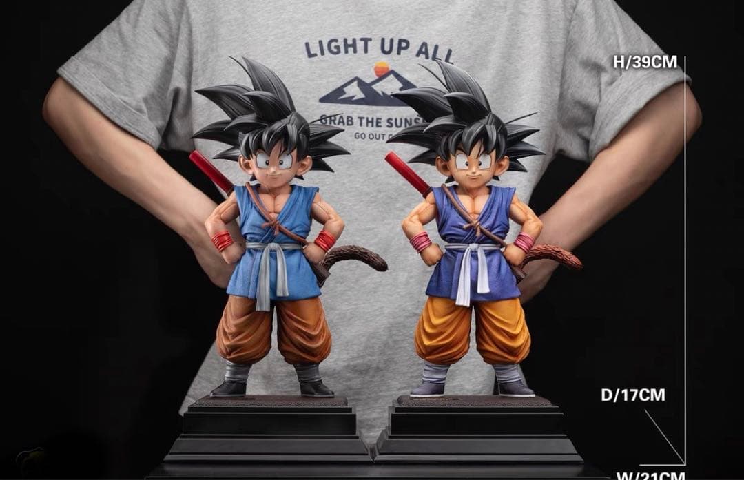 ドラゴンボール 1／4スケール 孫悟空 青服 フィギュア ガレージキット