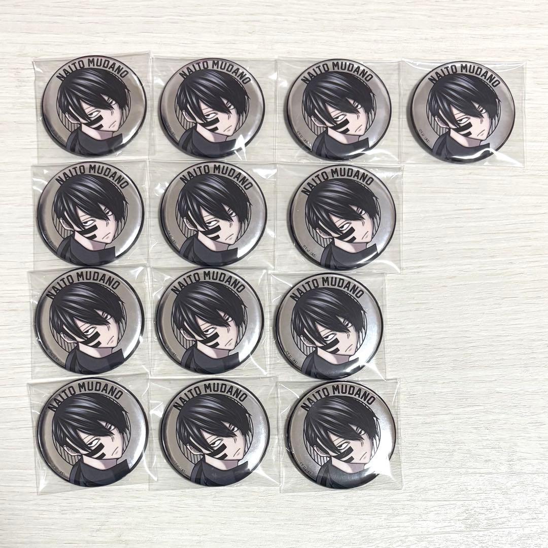 無陀野無人 ファボテリア メタル缶バッジ トレーディング缶バッジ