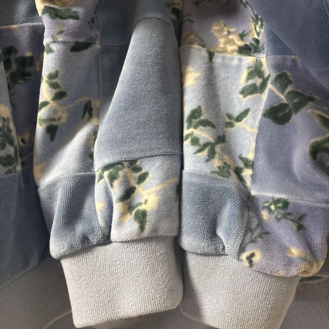 Supreme Floral Patchwork Velour L/S Polo - メルカリ