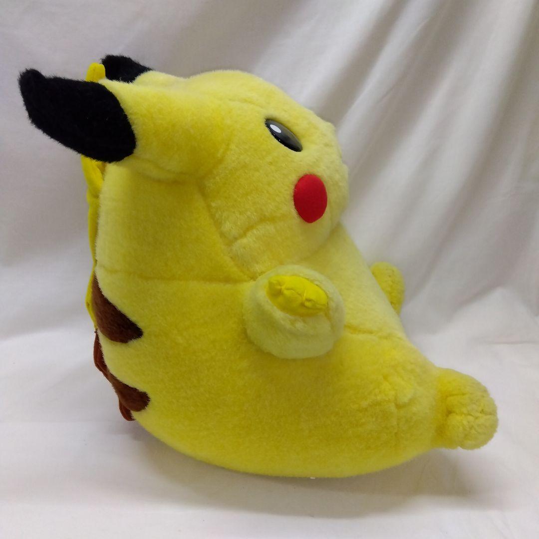 希少】TOMY 等身大 ピカチュウ ぬいぐるみ 初期 スマイル バンザイ