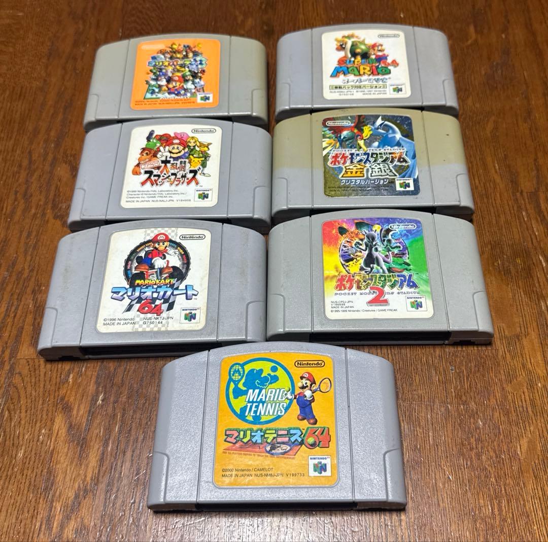 NINTENDO64 ゲームソフト 7本セット - メルカリ