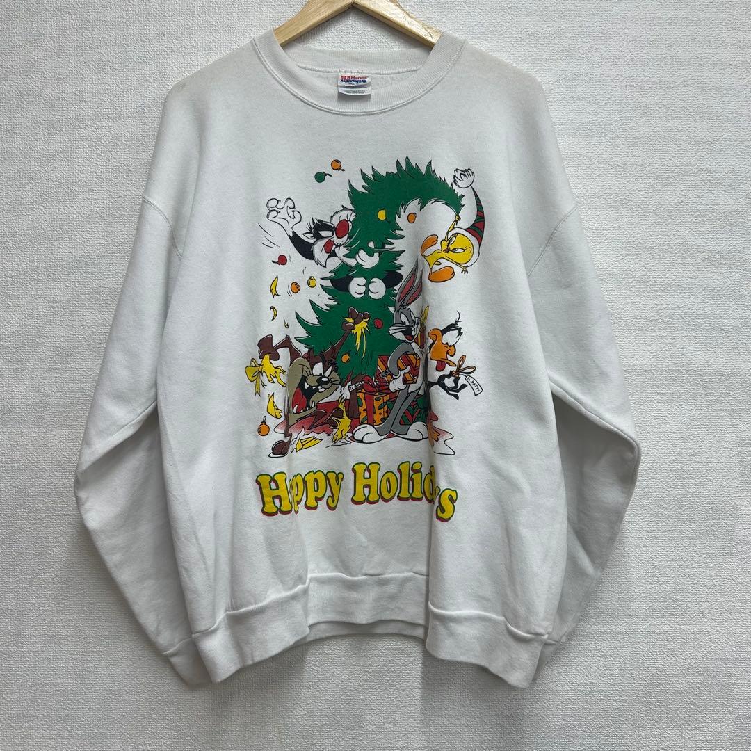 90s USA製 ルーニー・テューンズ スウェット - メルカリ