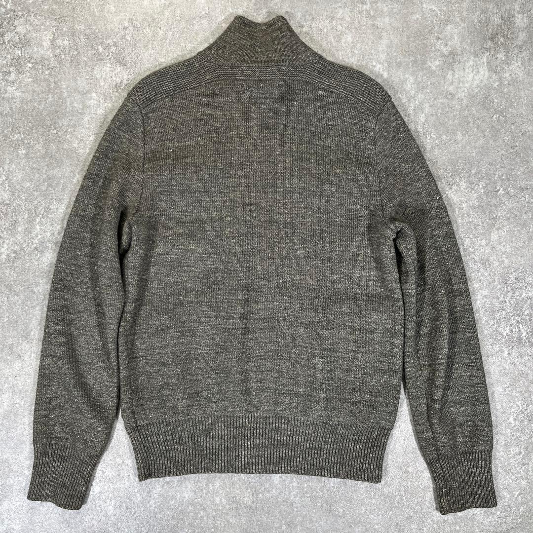 RRL ドライバーズニット アルパカ リネン S グレー ヴィンテージモデル