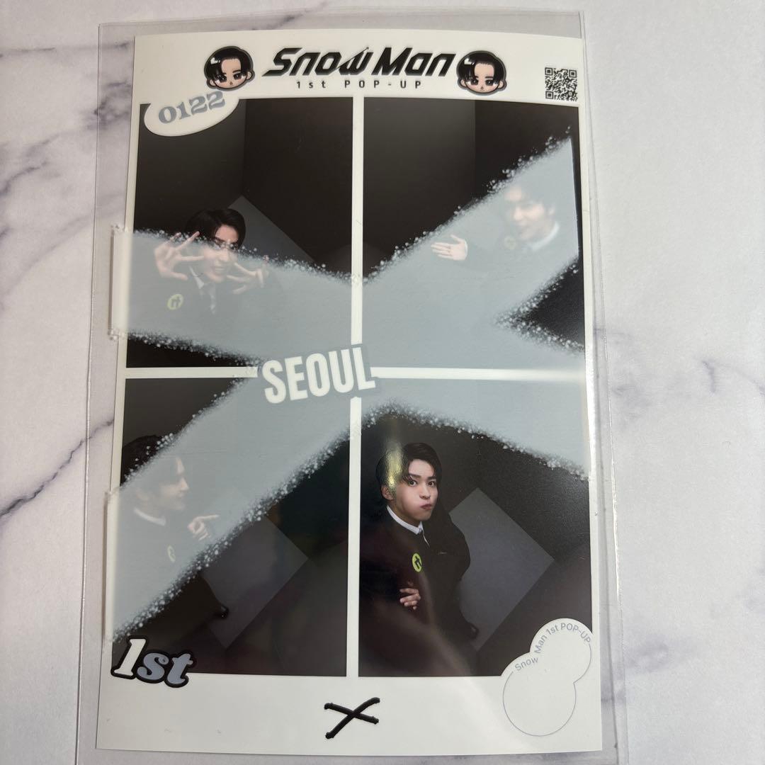 韓国限定】snowman 1st POPUP 限定 目黒蓮 6点セット - メルカリ