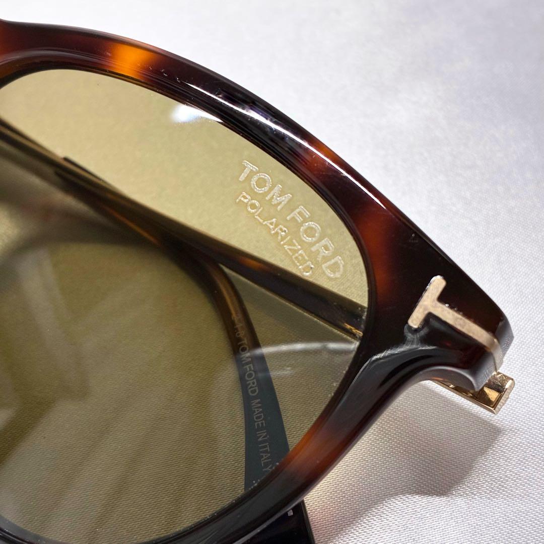 トムフォード 偏光 サングラス Kellan-02 TF620-92H ブラウン