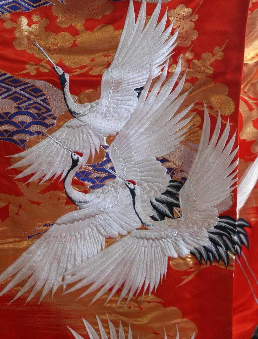 あ1和装ウエディング婚礼衣装ブライダル色打掛神前式着付け練習花魁