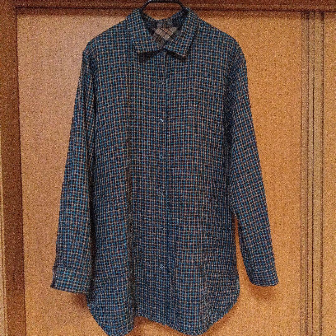 レリアンプラスハウス13+ リバーシブルチェックシャツ