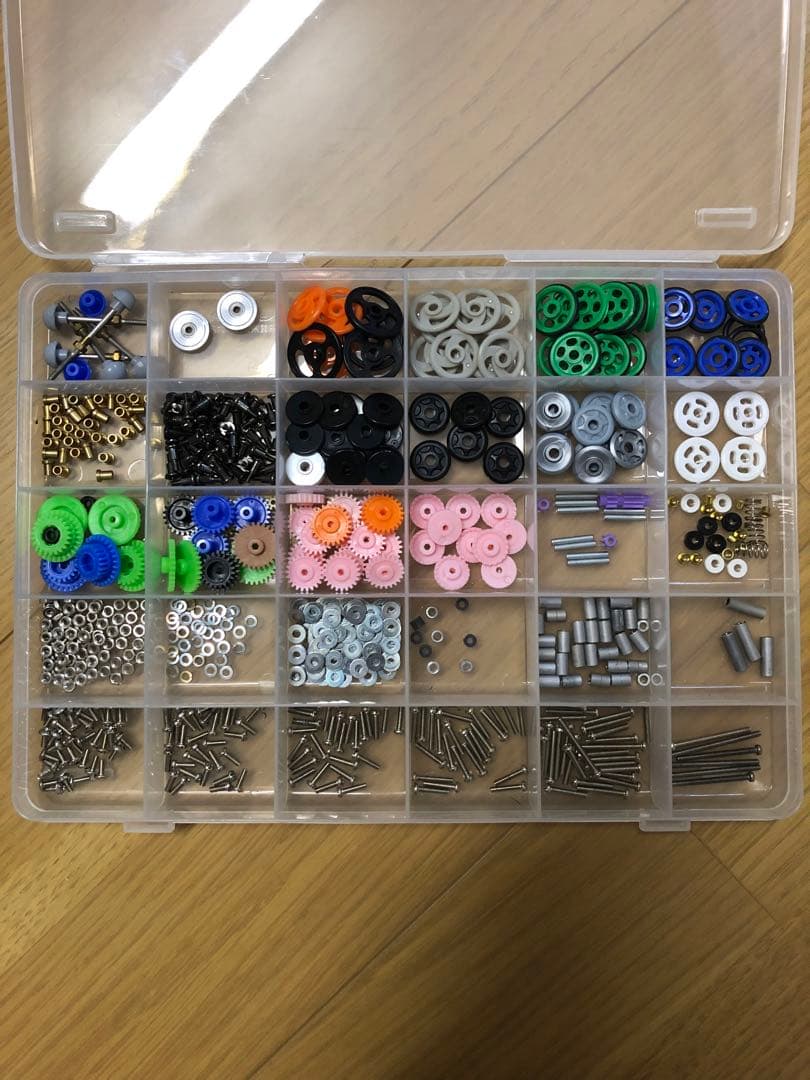 フホマノ様専用 ミニ四駆 引退セット車両5台とパーツ・工具収納セット