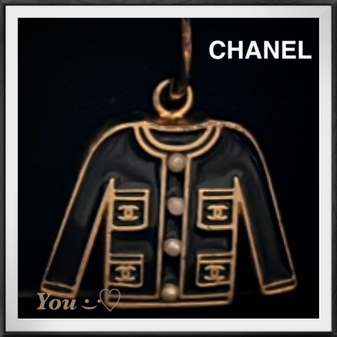 シャネル 02A ピアス GP×フェイクパール ブラック×ゴールド ジャケット シャネル CHANEL ココマーク パンプスモチーフ ピアス GP フェイク