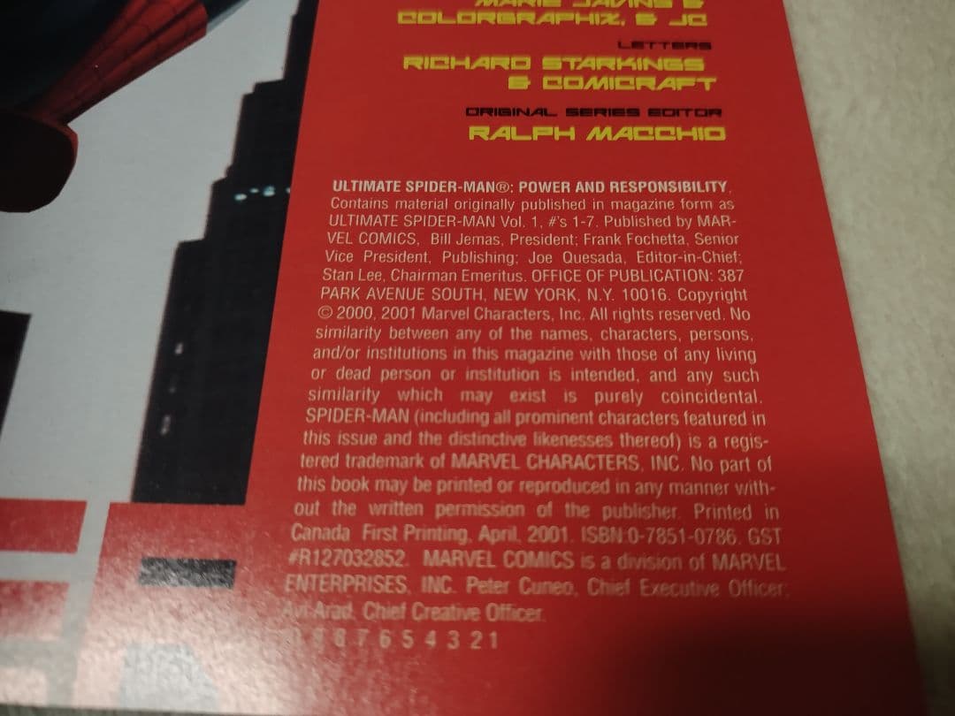 Marvel ULTIMATE SPIDER-MAN Vol.1-4 アメコミ