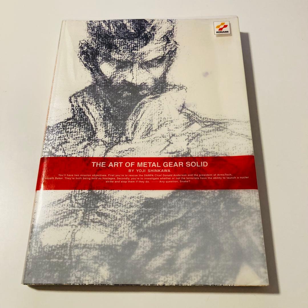 初版書✳️新川洋司『THE ART OF METAL GEAR SOLID』原画集