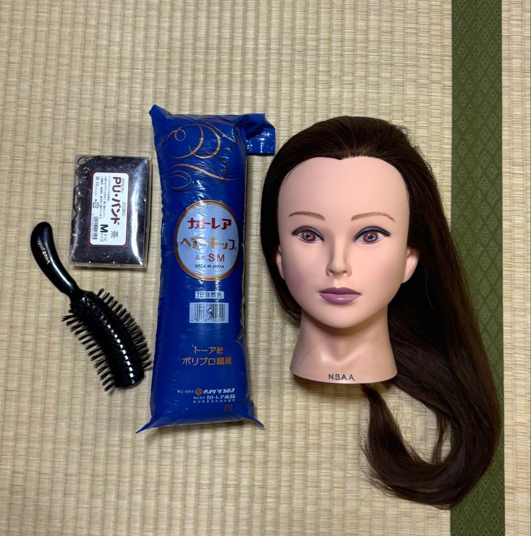 NBAA アレンジ アップスタイル ウィッグ N.B.A.A.（エヌビーエーエー） 美容師 ヘアアレンジ ウィッグ マネキン