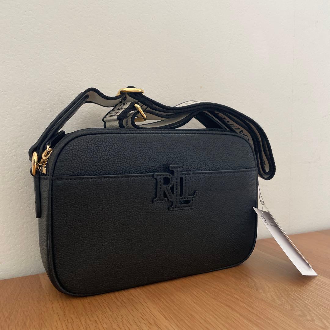 新品タグ付 LAUREN RALPH LAUREN ショルダーバッグ ブラック - メルカリ