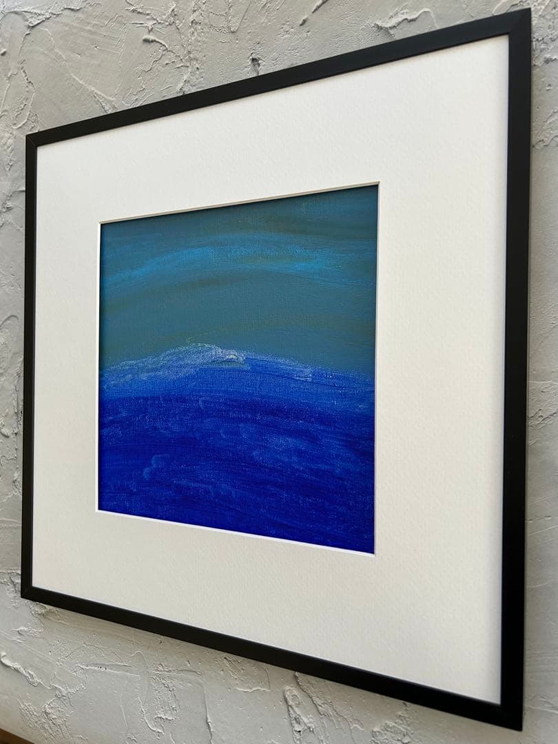 原画/抽象画/モダンアート/現代アート/アクリル画 EARLY MORNING海