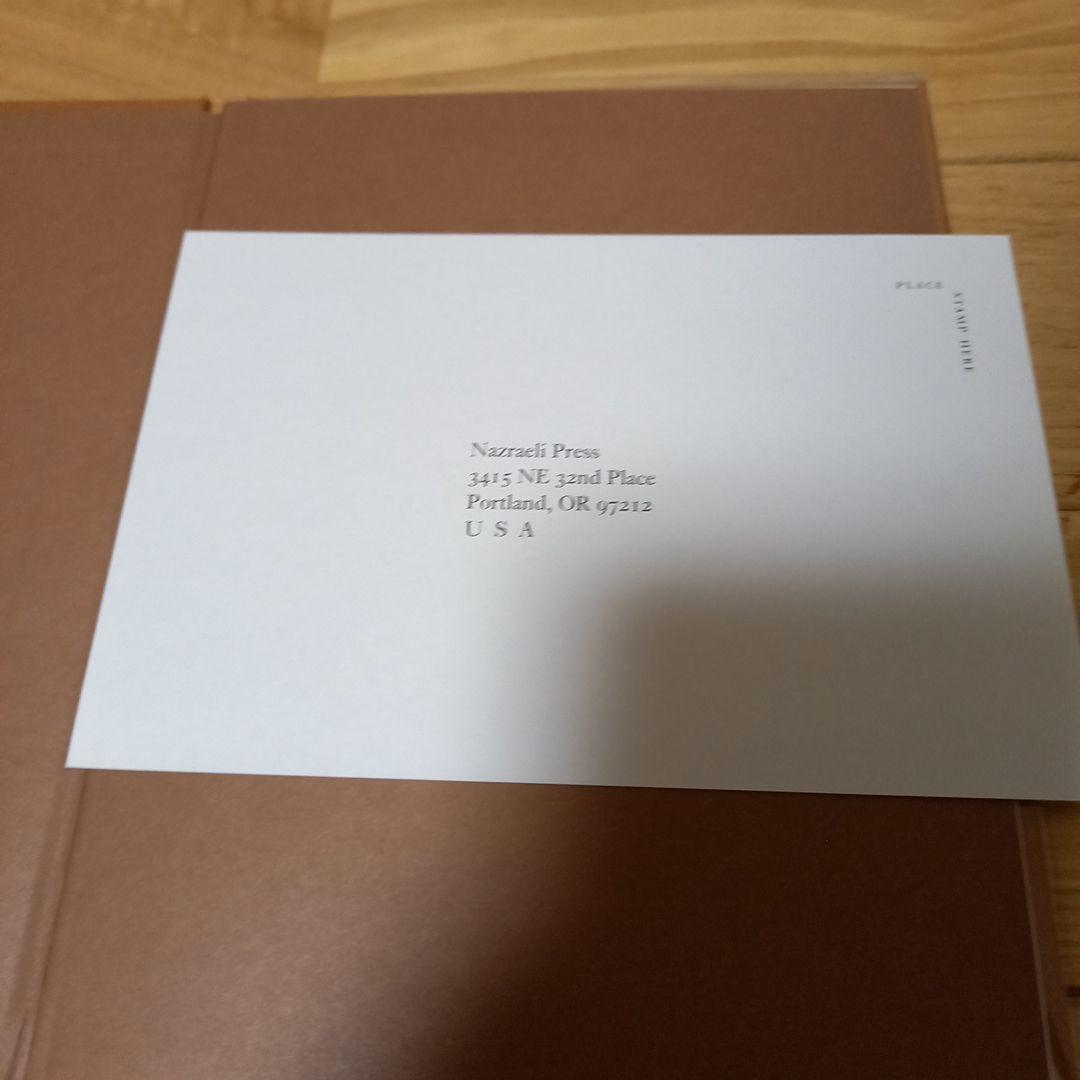 安楽寺えみ写真集 洋書 e hagaki 限定500部 直筆サイン.イラスト入り