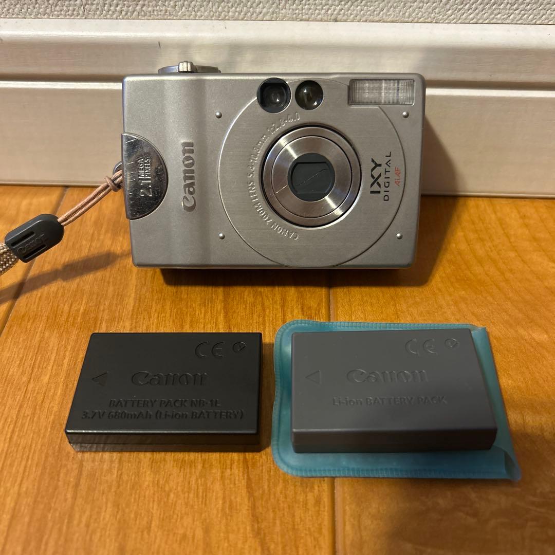 Canon IXY 200Digital シルバー コンパクトカメラ ジャンク - メルカリ