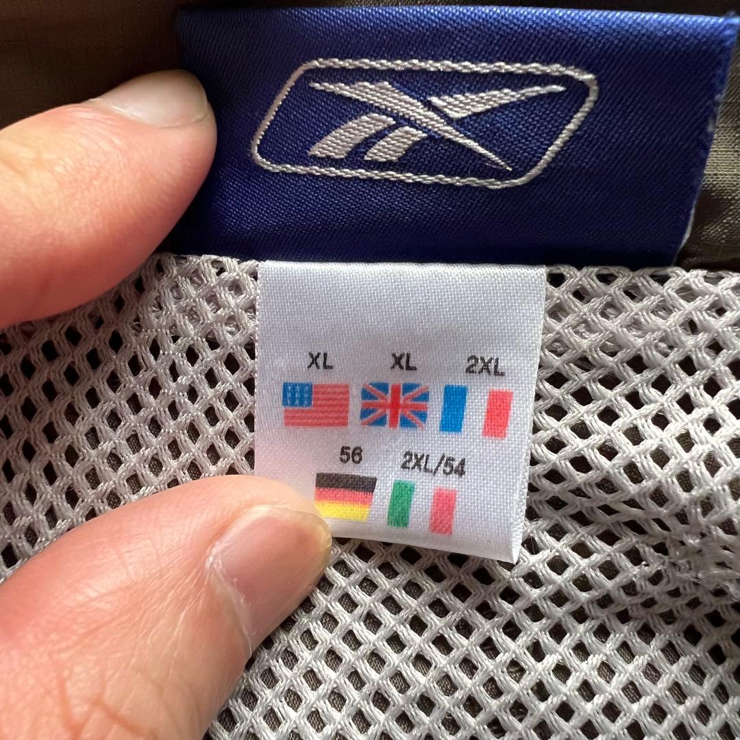 希少90's Reebok ナイロン テックジャケット MARS y2k - メルカリ