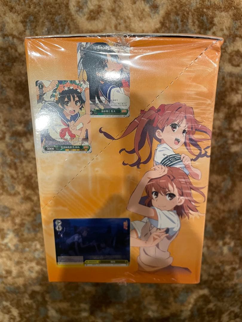新品 未開封 カード BOX ヴァイスシュヴァルツ とある科学の超電磁砲S