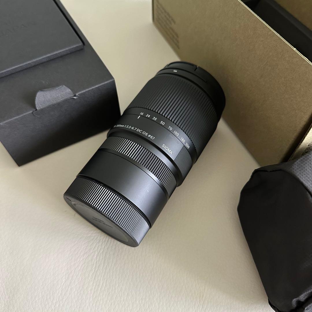 SIGMA 16-300mm F3.5-6.7 DC OS レンズ　CANON