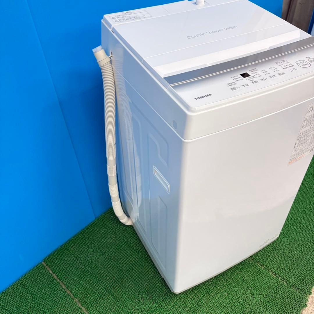 753 洗濯機はTOSHIBA！ 2023年製 小型 一人暮らし ホワイトカラー