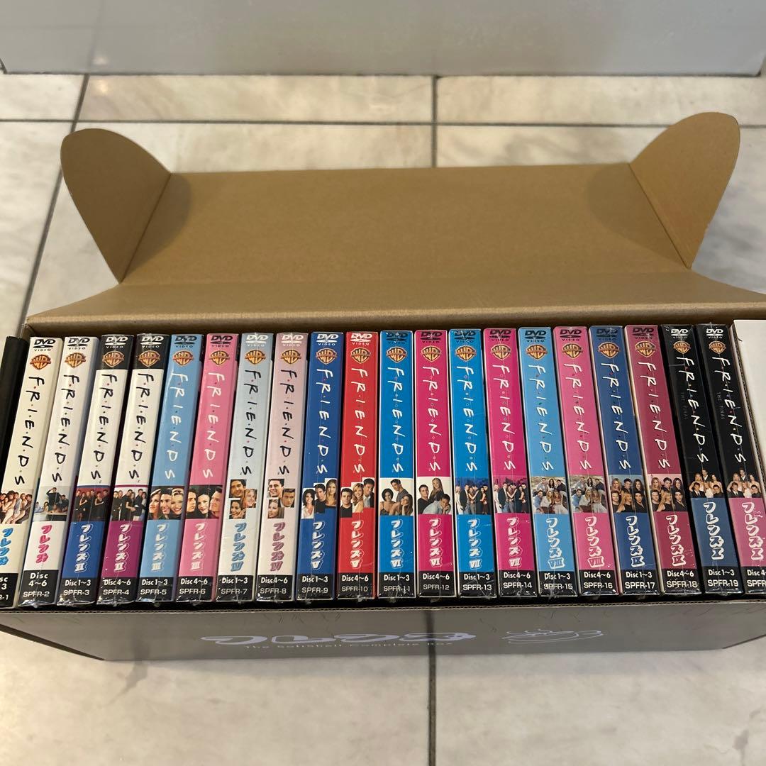 ほぼ新品⭐️フレンズ 全巻 〈初回限定生産・60枚組〉　1巻を除き新品フィルム包装